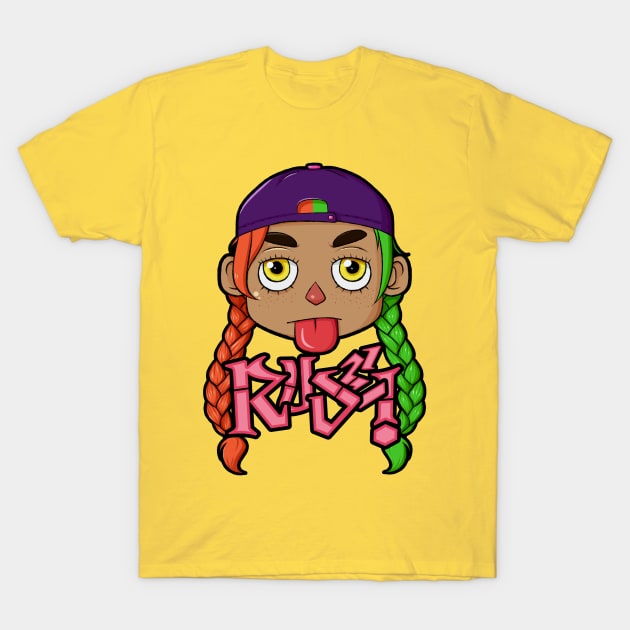 Rude Girl T-Shirt by PeppermintKamz